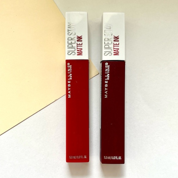 🏷️Maybelline Super Stay red Exhilarator #340 matte finish liquid ink lipstick💄 - Picture 12 of 12